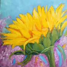 Load image into Gallery viewer, O Sole Mio -10&quot;x10&quot;x1.5&quot; oil original -shipping included
