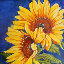 Load image into Gallery viewer, Sunny Faces - 12&quot;x12&quot;x1.5&quot; oil - Shipping incl. within North America
